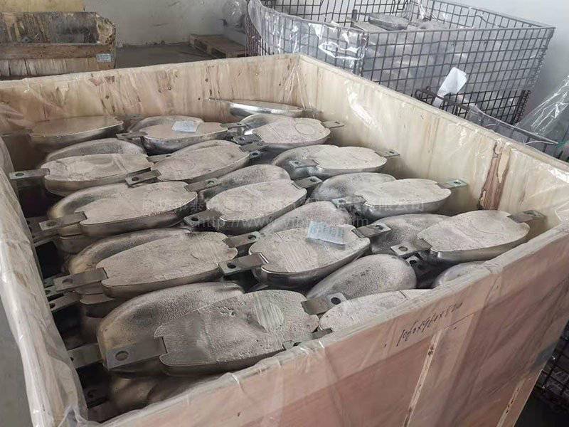 锌合金牺牲阳极(图1) 锌合金牺牲阳极